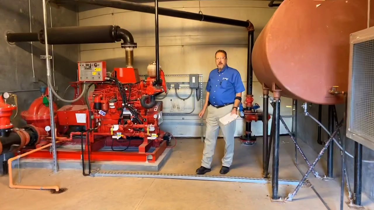 Colliers Diesel Fire Pump Test