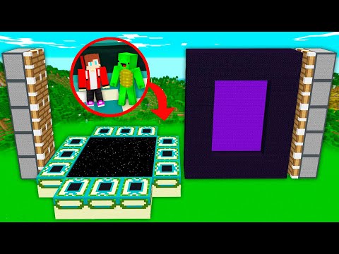 Ultimate Minecraft End & Nether Portal Combo