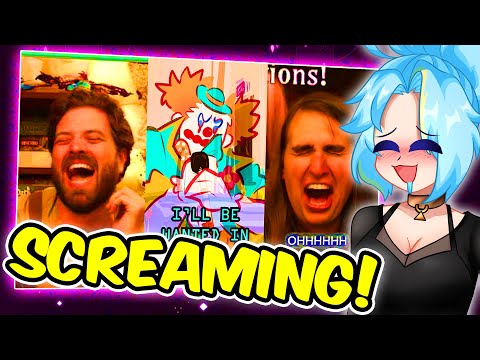 SCREAMING! | LuminusRed Reacts To "Legends of Avantris Chuckles the Ghost Clown Shorts" Part 1