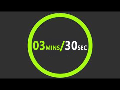 3 minutes   Interval Timer / 30 seconds rest Timer