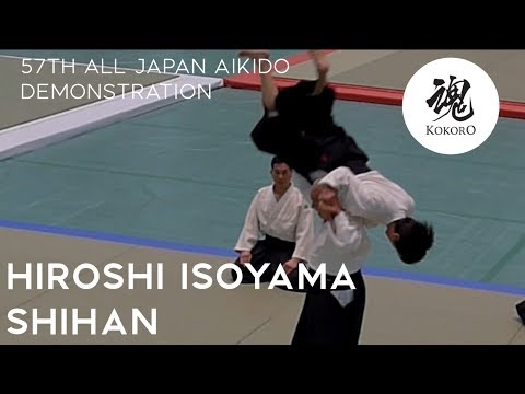 AIKIDO: Hiroshi Isoyama 57th All Japan Aikido Demonstration 2019