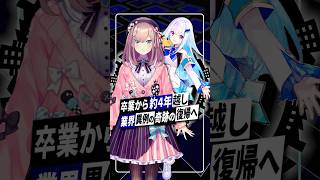 【V史上初】にじさんじ鈴原るる、卒業から約4年半ぶりの電撃復帰！そして仲間の元へ #鈴原るる #にじさんじ #リゼヘルエスタ  #vtuber #shorts