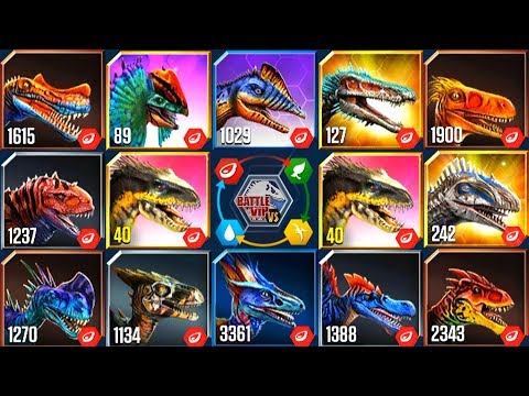 INDORAPTOR X2 vs CARNIVORES 1000+ (VIP) BATTLE | JURASSIC WORLD THE GAME