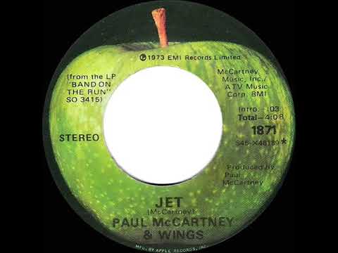 1974 HITS ARCHIVE: Jet - Paul McCartney & Wings (stereo 45)