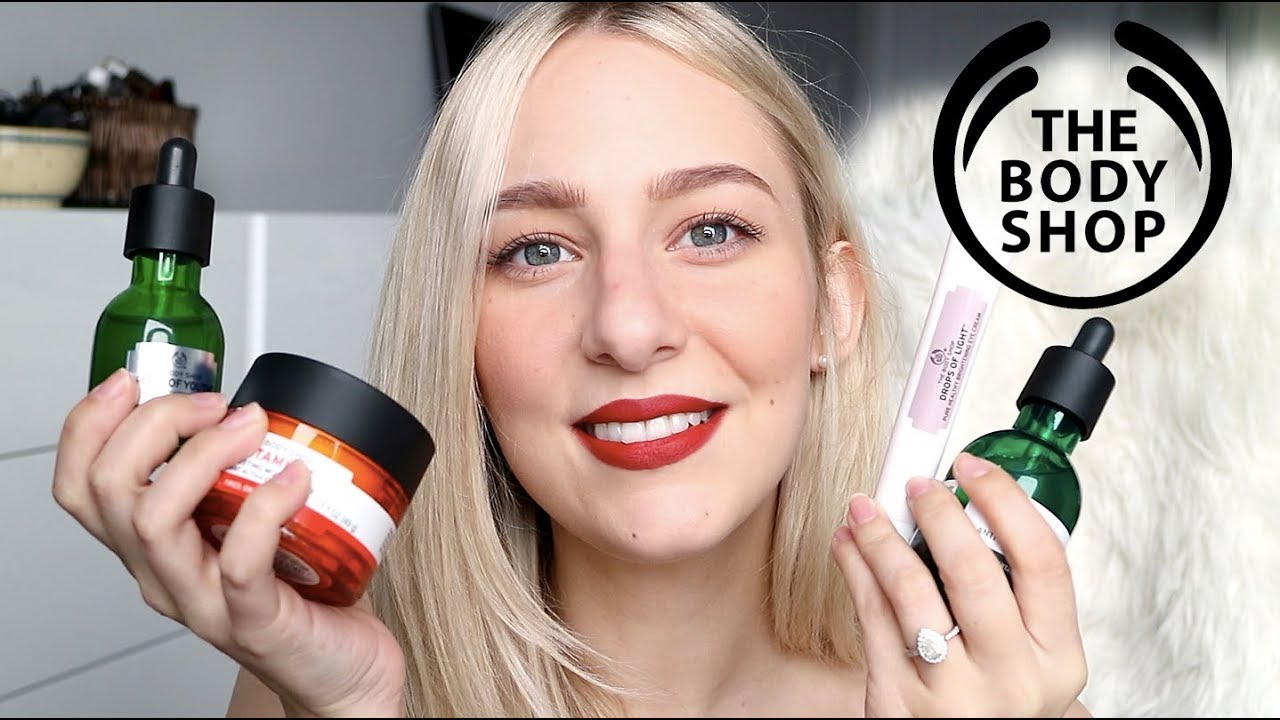 THE BEST of THE BODY SHOP - top 10 products