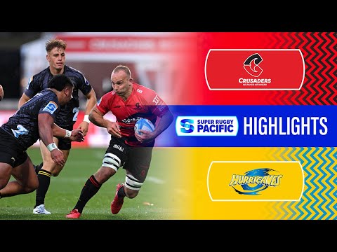 Super Rugby Pacific 2024 | Crusaders v Hurricanes | Round 4 Highlights