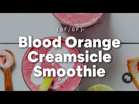 Blood Orange Creamsicle Smoothie | Minimalist Baker Recipes