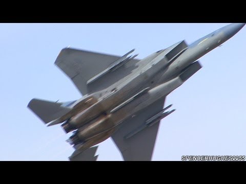 2012 Reno Air Races - F-15 Eagles from ANG Oregon (Friday)