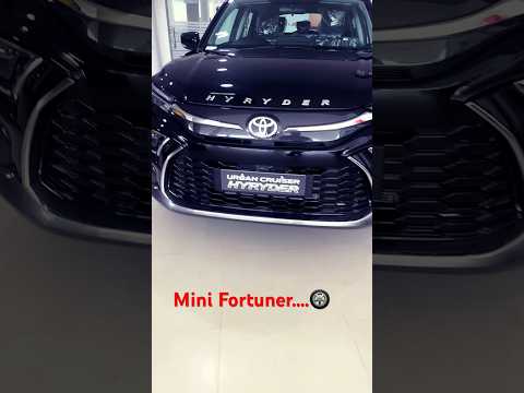 Mini Fortuner ₹10.86* Lakhs #hyryder #toyotahyryder