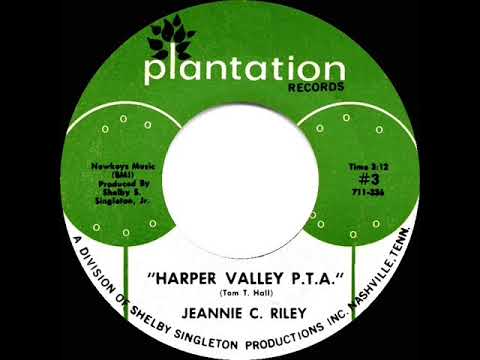 1968 HITS ARCHIVE: Harper Valley P.T.A. - Jeanie C. Riley (a #1 record--mono 45)