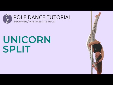 Pole Trick Tutorial: Unicorn Split (Beginner/Intermediate Trick)