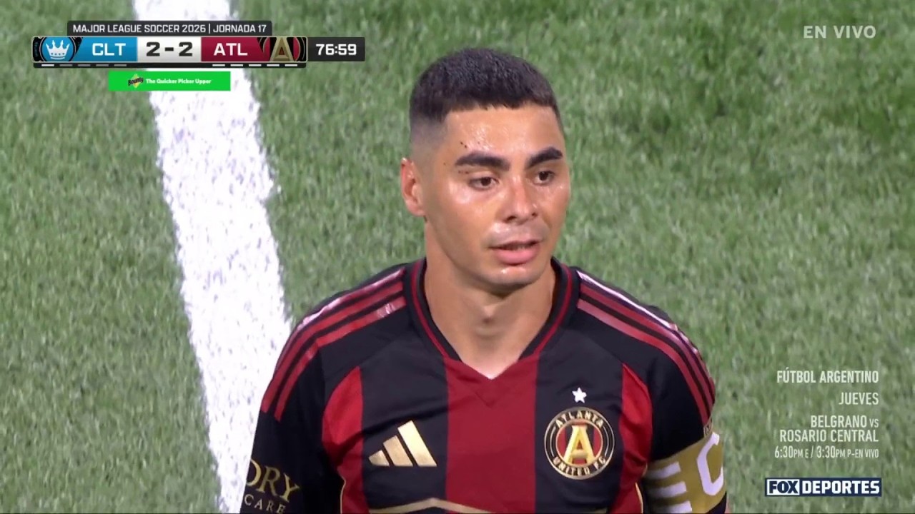 😎 GOL DEL EMPATE Miguel Almirón | Charlotte FC 2-2 Atlanta United | MLS 2026