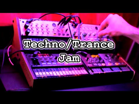 Melodic Techno Trance Synth Jam | Korg Volca Live Performance