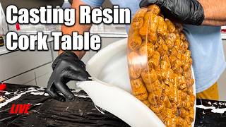 Making a Custom Champagne Table with Epoxy | LIVE Stone Coat Training