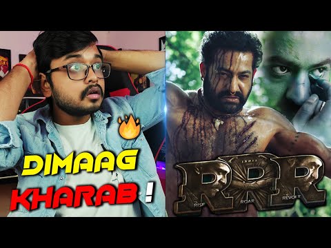 Ramaraju For Bheem | RRR - Jr. NTR First Look Teaser | Review | Reaction In Hindi