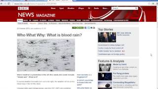 Heatwave,Snow&Blood Rain.UK This Week. WTF!?