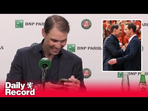 Andy Murray's cheeky Champions League text message sent to Rafael Nadal