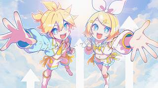 うえをむいてさけぼう！ /  鏡音リン&鏡音レン