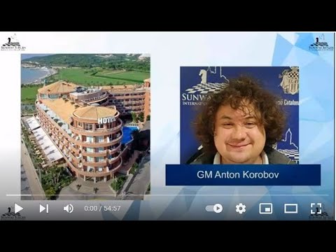 Conferencia GM Anton Korobov - Sunway Sitges International Chess Festival 2021