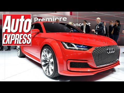 Audi TT Sportback concept at the Paris Motor Show