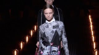 Cara Delevingne, Gigi Hadid and more on the runway for the Prada Fashion Show in Milan