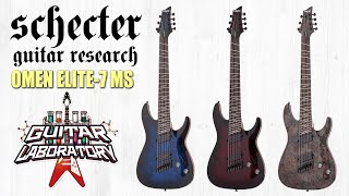 Video thumbnail for SCHECTER OMEN ELITE-7 MS - мультимензурная гитара 7 струн by Гитарная Лаборатория