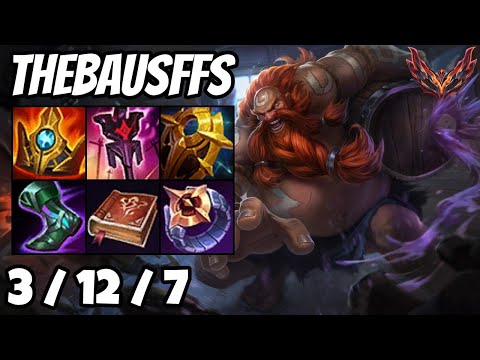 Thebausffs Gragas Support vs Rakan 30/07/2024