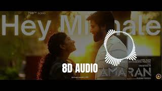 Download lagu Hey Minnale 8D Song | Amaran | Sivakarthikeyan, Sai Pallavi | GV Prakash |#amaran #heyminnale #sk mp3
