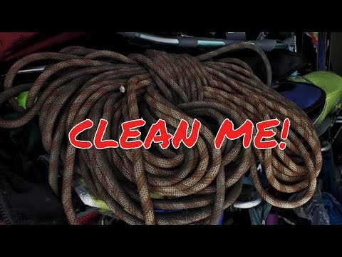 Sterling Rope Founder Tells How to Clean Your Climbing Rope
