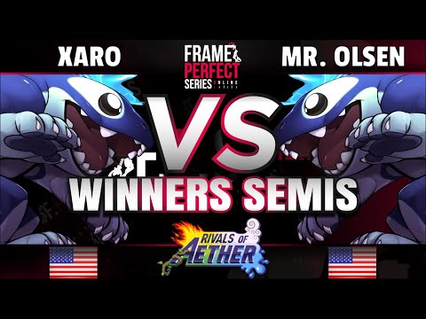 FPS6 Online - Xaro (Orcane) vs. SMUG | Mr. Olsen (Orcane) - Rivals of Aether Winners Semifinals