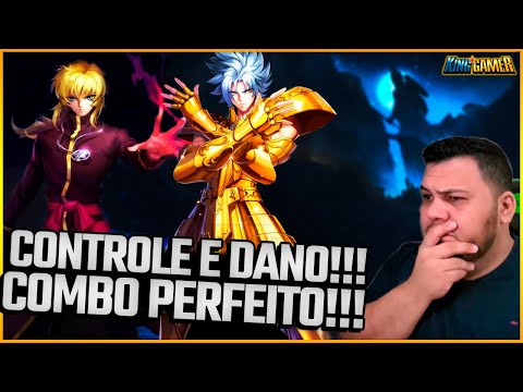 FUNCIONA!!! CAIM E ALONE JUNTOS! CONTROLE E DANO A COMBINAÇÃO PERFEITA! // SAINT SEIYA AWAKENING