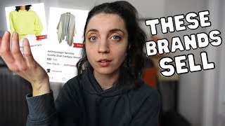 20 Brands to THRIFT & SELL Online in 2023 (clothing brands for new eBay & Poshmark sellers to know)