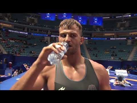 Qual. GR - 97 kg: M. SARAVI (IRI) v. P. OEHLER (GER)