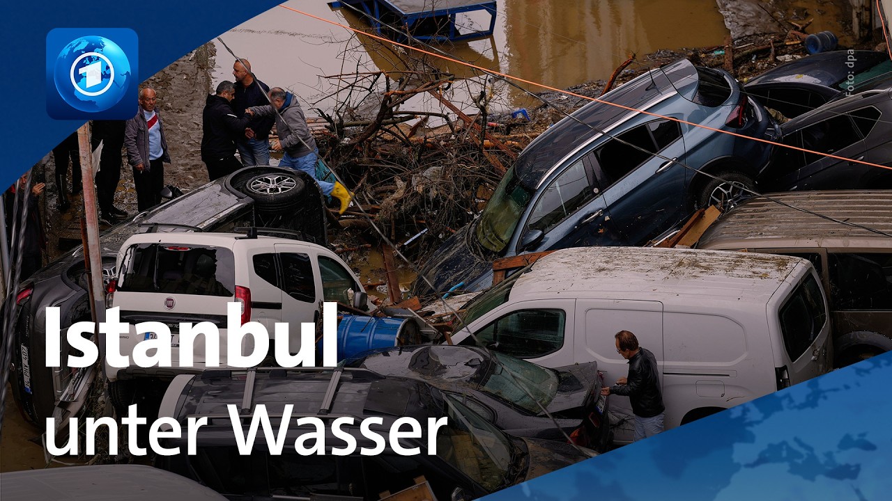 Tote nach Überschwemmungen in Istanbul