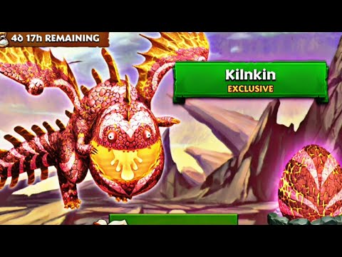 KILNKIN | Titan Mode Max Level 175 | Exclusive Eruptodon | Dragons: Rise of Berk