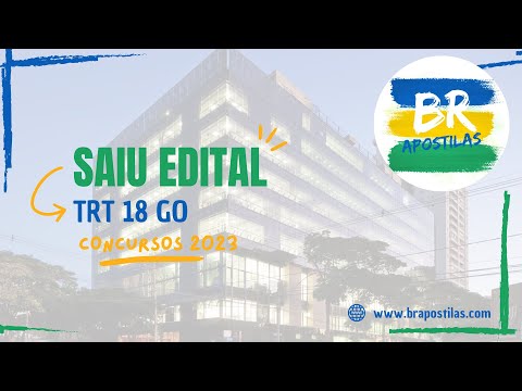 Apostila TRT 18 GO 2023 Técnico Judiciário Saúde Bucal