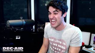 Darren Criss singing &quot;Against All Odds&quot; on the DECAID live stream!