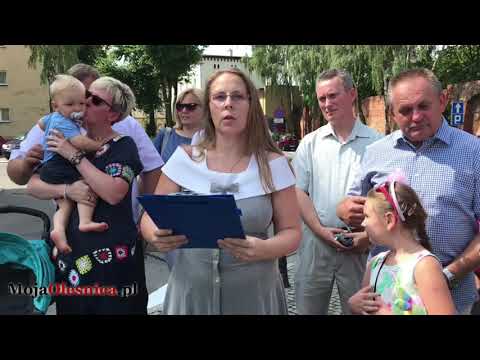 28.07.2018 Oleśnica - Monika Romanowicz kandydatką na burmistrza Oleśnicy