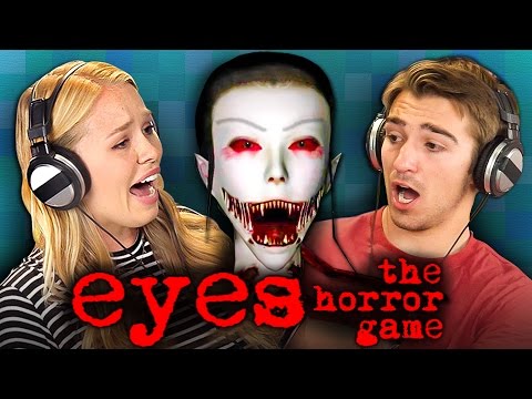EYES - THE HORROR GAME (REACT: Gaming) - YouTube