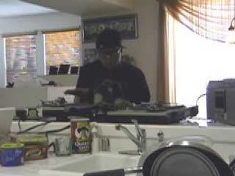 DJ MANE ONE LIVE BREAKBEAT MIX IN HIS KITCHEN PART 2
