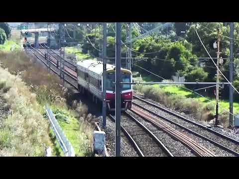 freight and passenger trains on the North East lines of Victoria