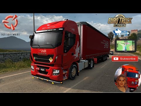 Euro Truck Simulator 2 (1.35) Iveco Hi-Way Reworked v2.7 [Schumi] [1.35] + DLC's & Mods