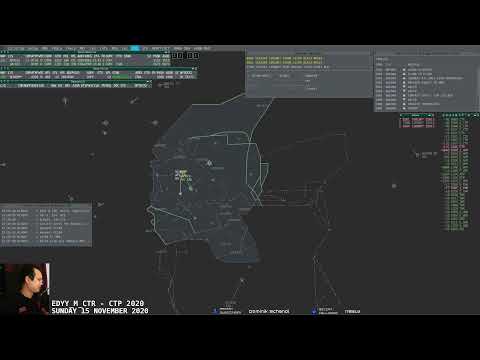 2020-11-14 | VATSIM Germany Air Traffic Control | Cross the Pond 2020 | Maastricht Radar (Germany)