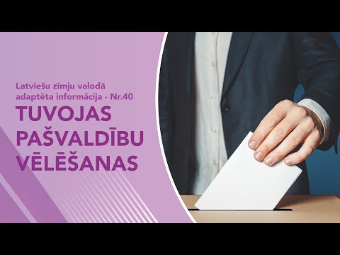 Video ziņas Nr. 40 “Tuvojas pašvaldību vēlēšanas”