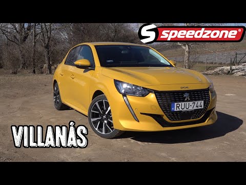 Speedzone teszt: Peugeot 208 1.2 PureTech (2020): Villanás