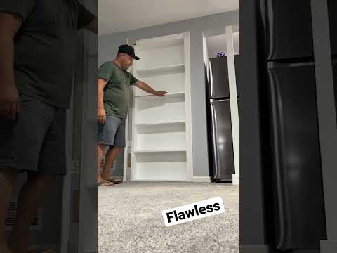 Hidden door #woodworking #woodshop #diy #howto #learnonyoutube