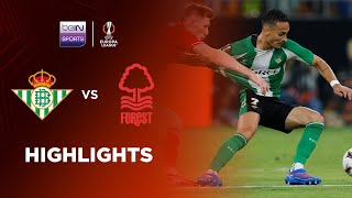 Highlights Real Betis Vs Nottingham (2-2) di Europa League 25/26, Betis Tak Jadi Kalah Efek Antony