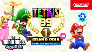 Nintendo TETRIS® 99 × Super Mario Bros. Wonder  anuncio