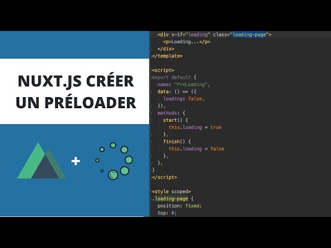 Comment créer une page de préchargement avec Nuxt JS splashscreen vlog2dev 12