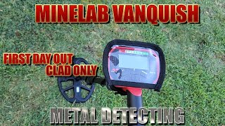 Metal Detecting: Minelab Vanquish 540 - First Day Out - Clad Only